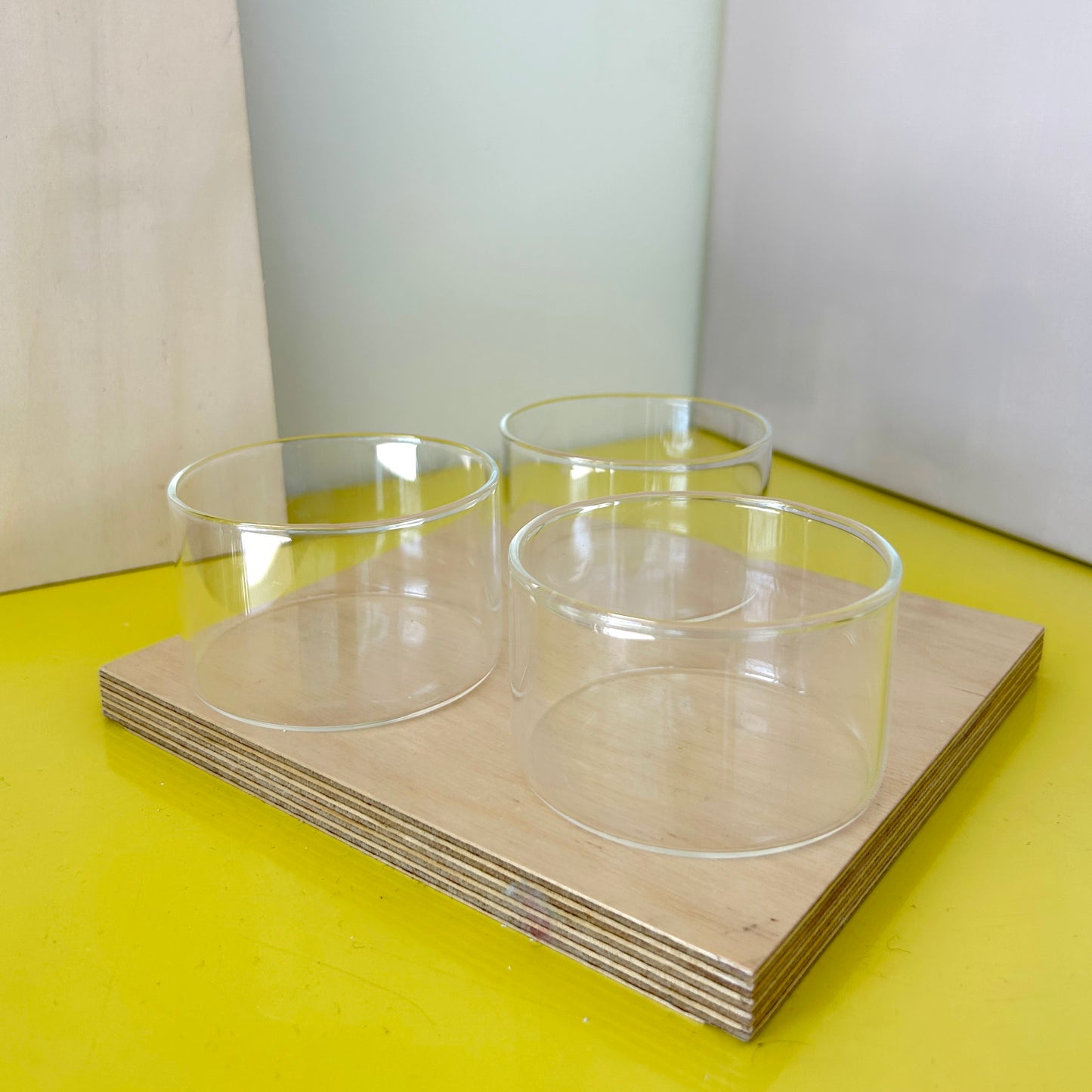Set of 3 glasses