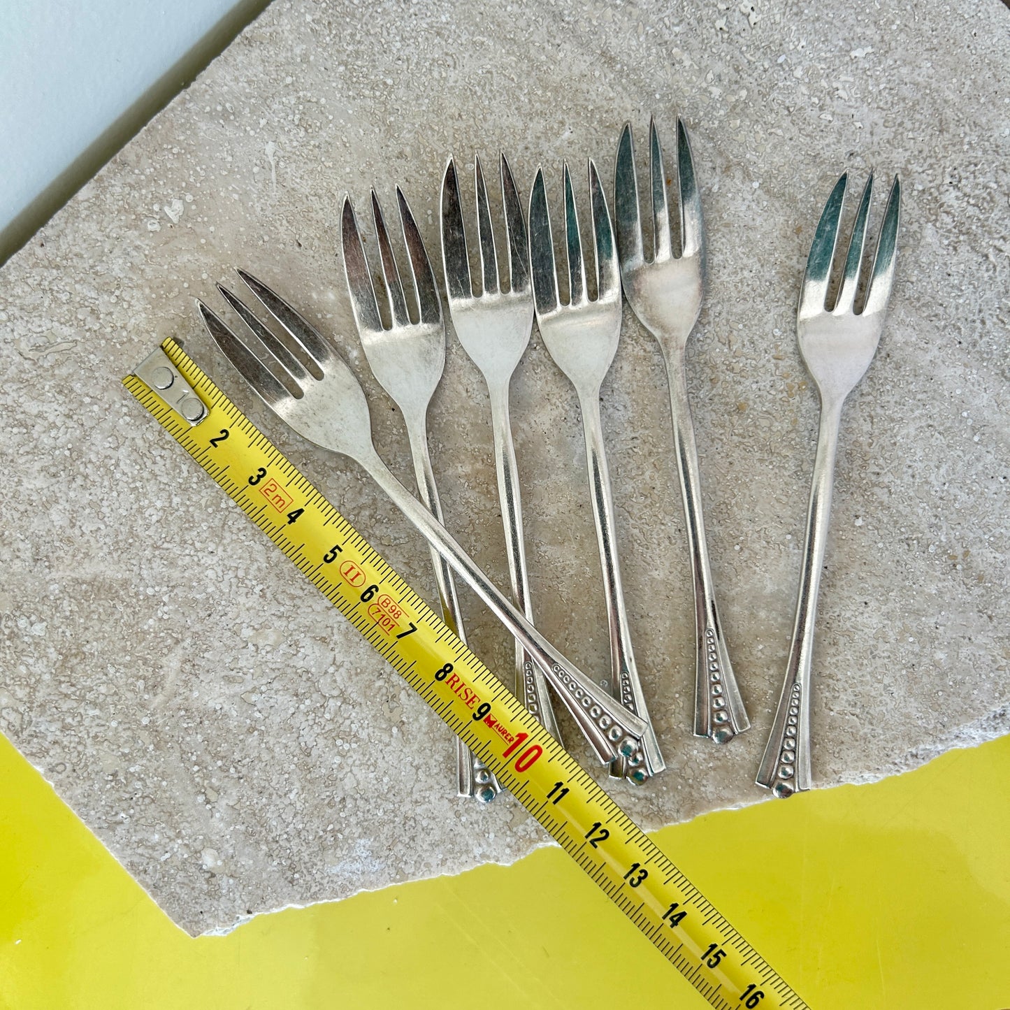 Set of miniature cake forks (2 available)
