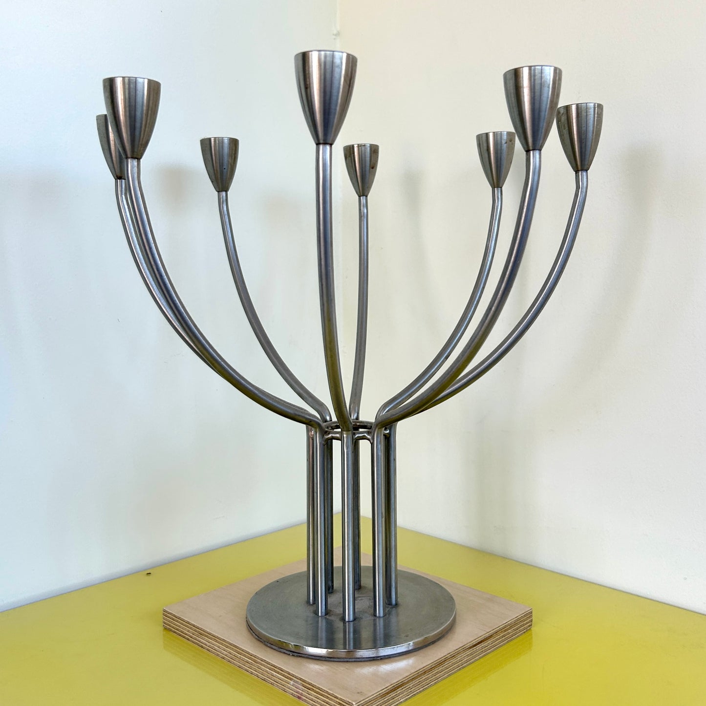 1970s 8 stick candle holder