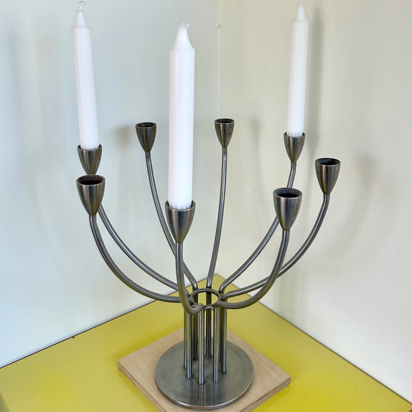 1970s 8 stick candle holder