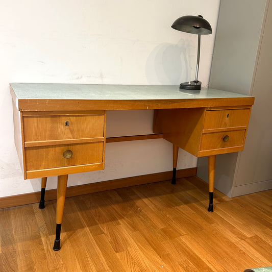 Mid century desk with Formica top