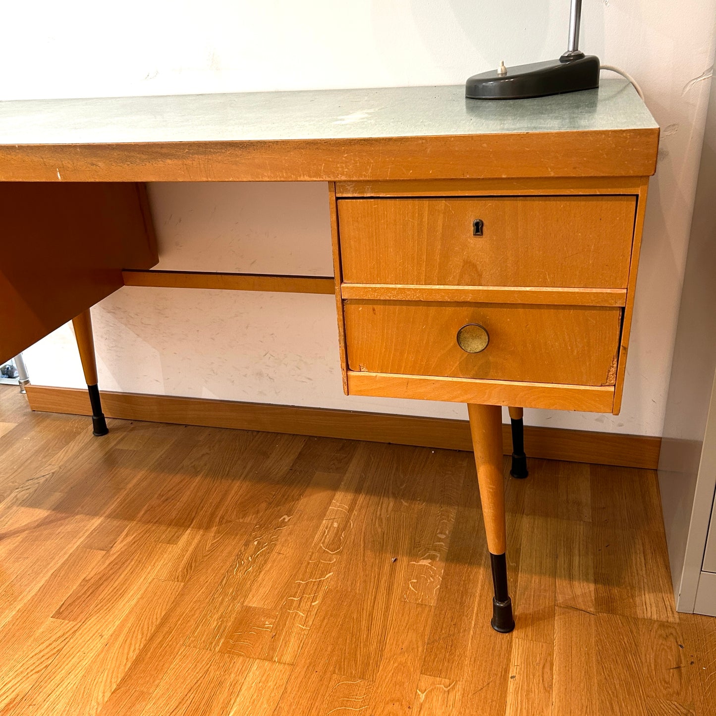 Mid century desk with Formica top