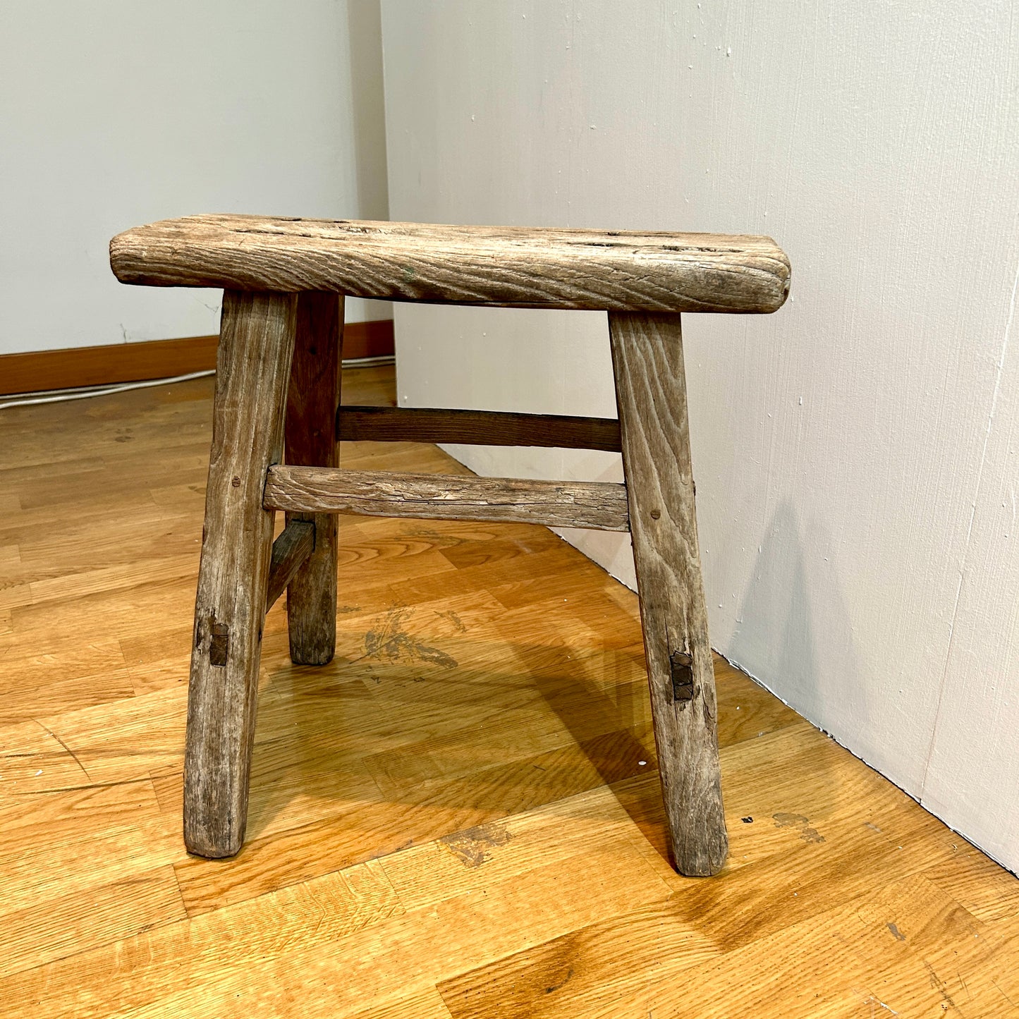 Antique wooden stool (3 available)