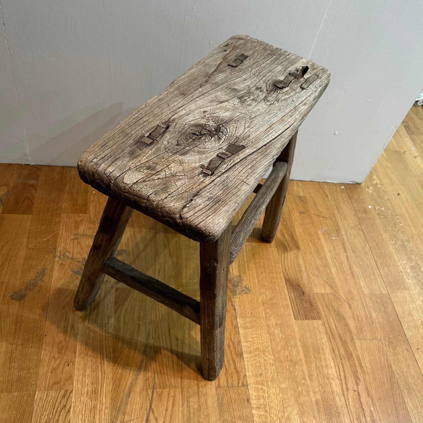 Antique wooden stool (3 available)