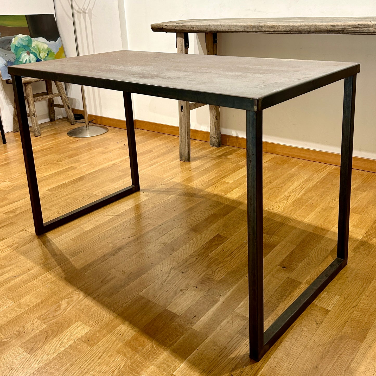 Vintage metal table