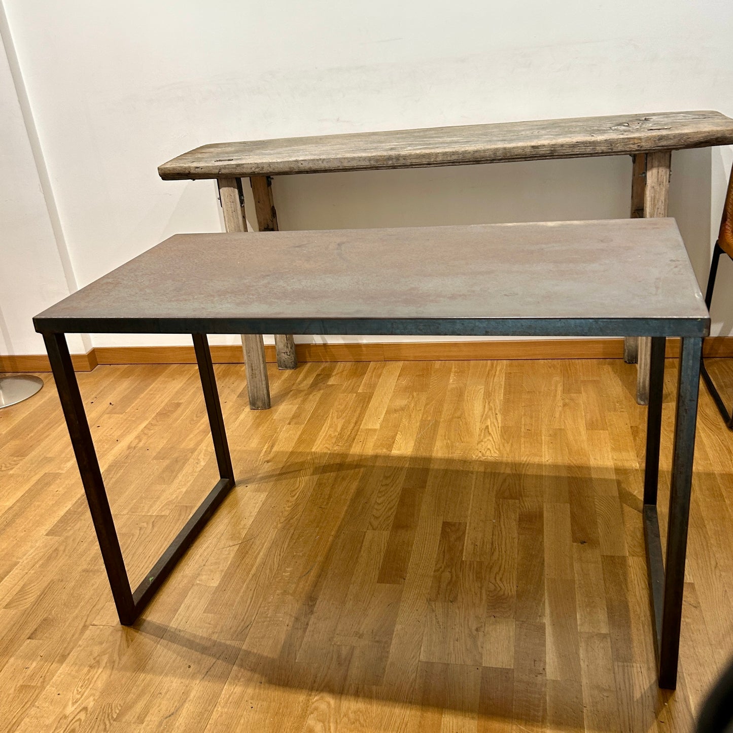 Vintage metal table