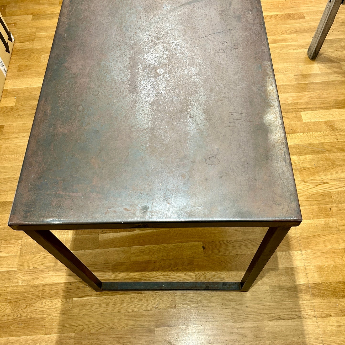 Vintage metal table