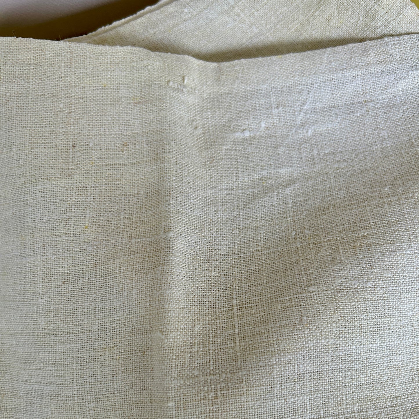 Antique French linen napkins