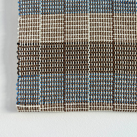 Elena Meneghini - Wall Hanging (Blue/Brown/Cream)