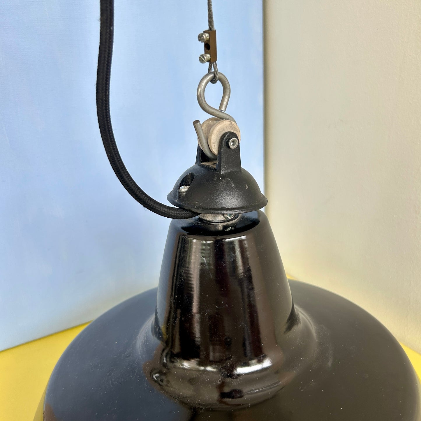 Vintage industrial pendant light