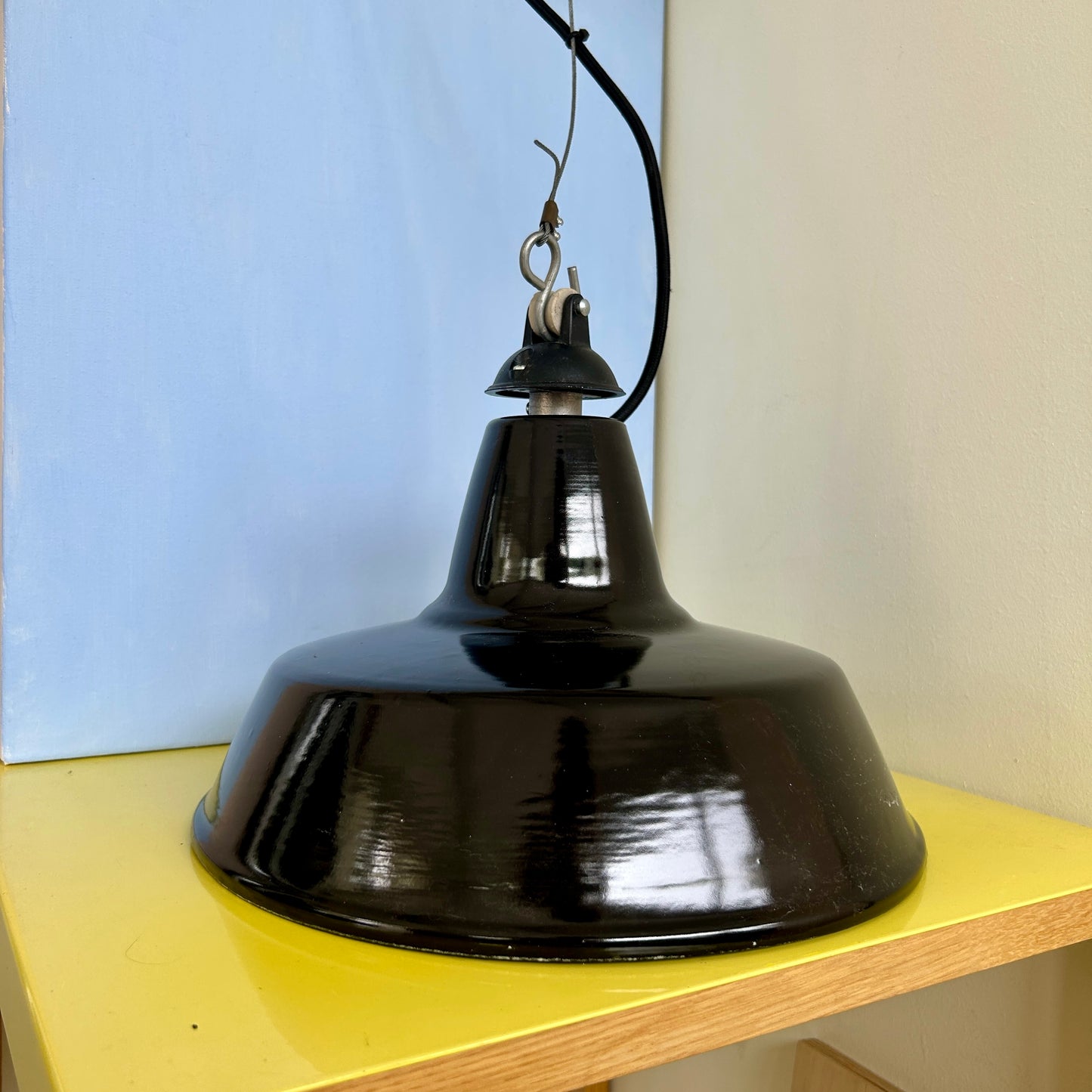 Vintage industrial pendant light