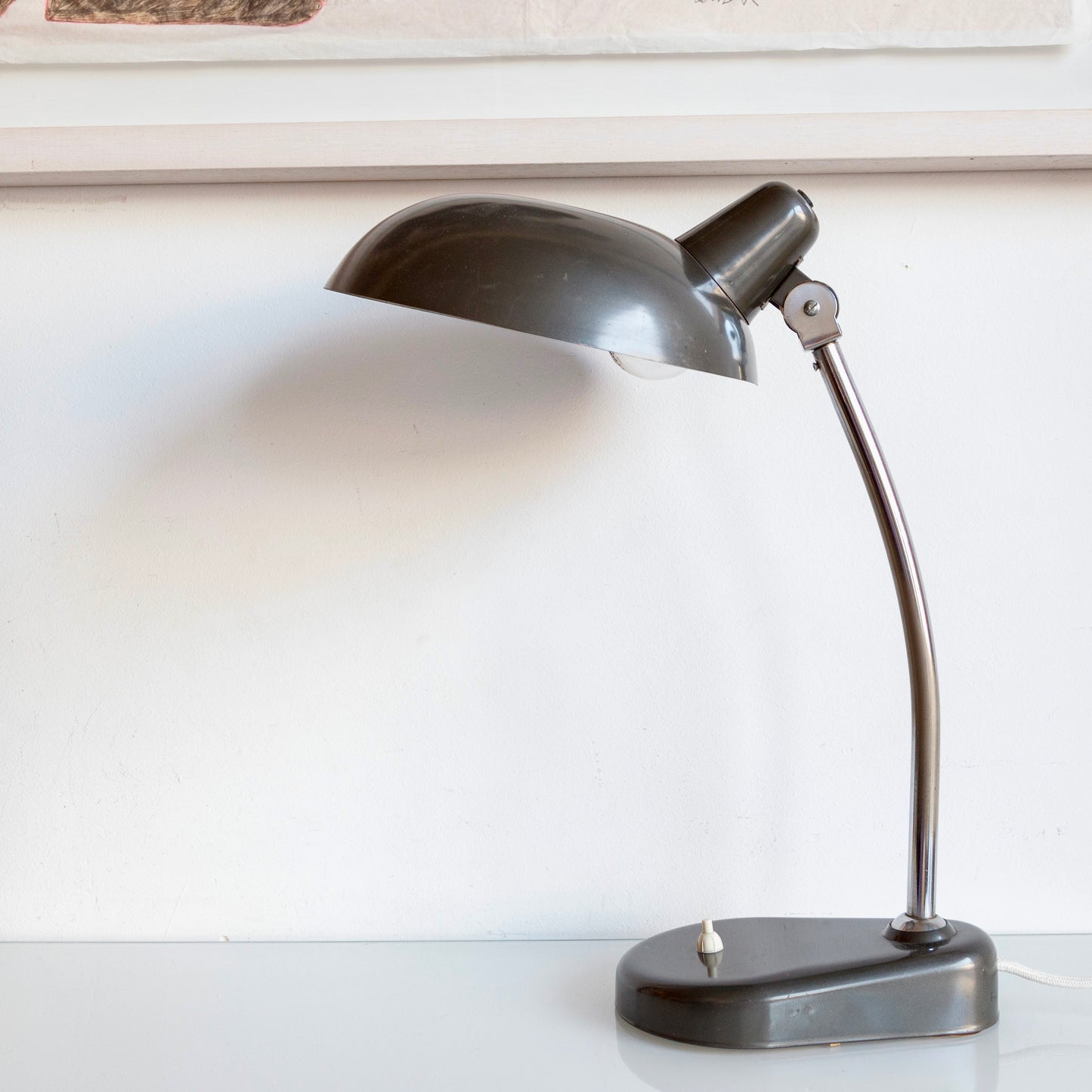 1950/60s Ministeriale metal desk lamp
