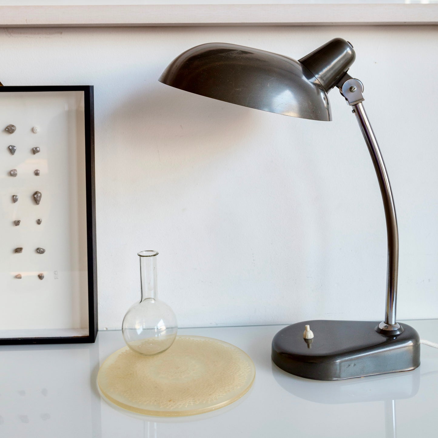 1950/60s Ministeriale metal desk lamp