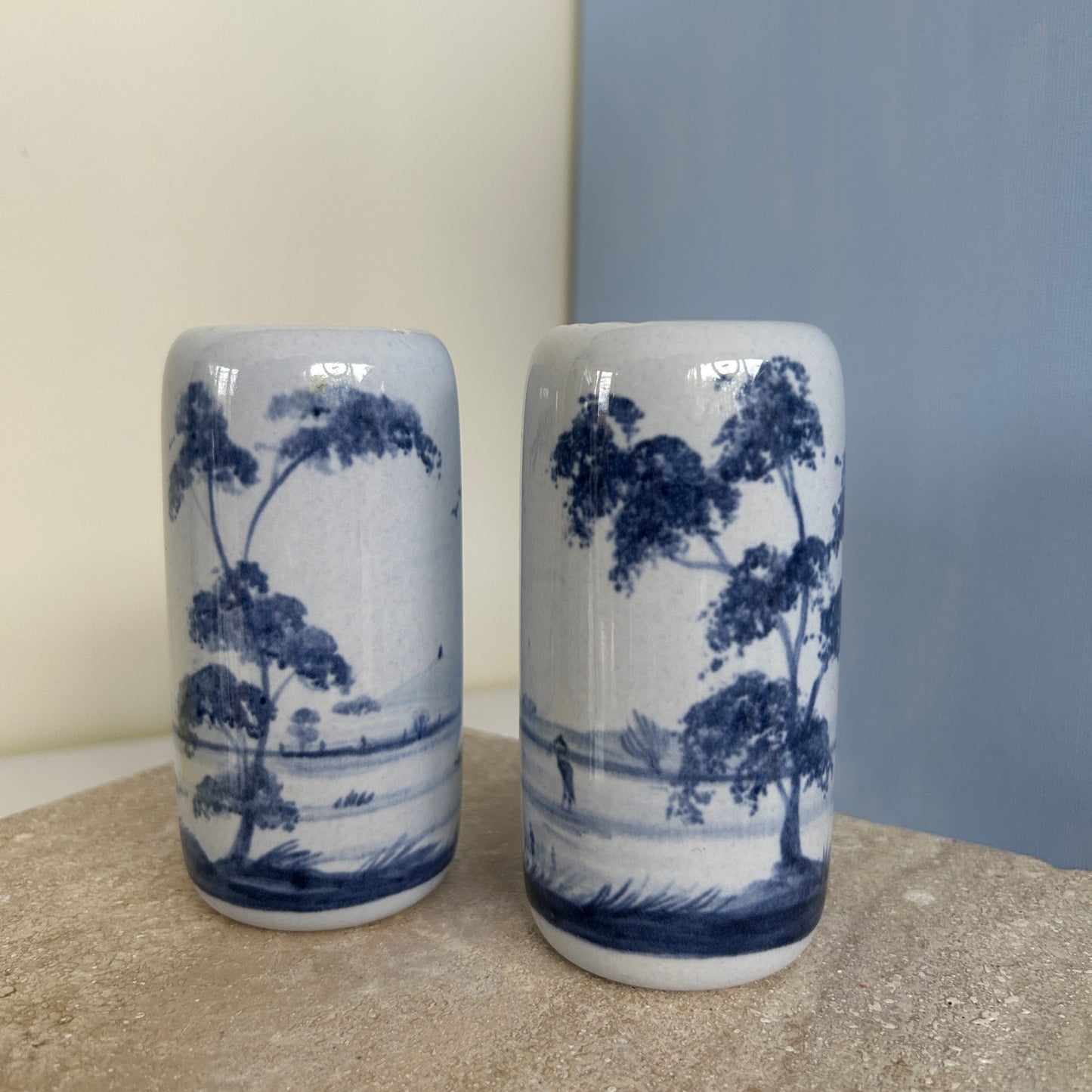 Somerset Delft - salt & pepper set