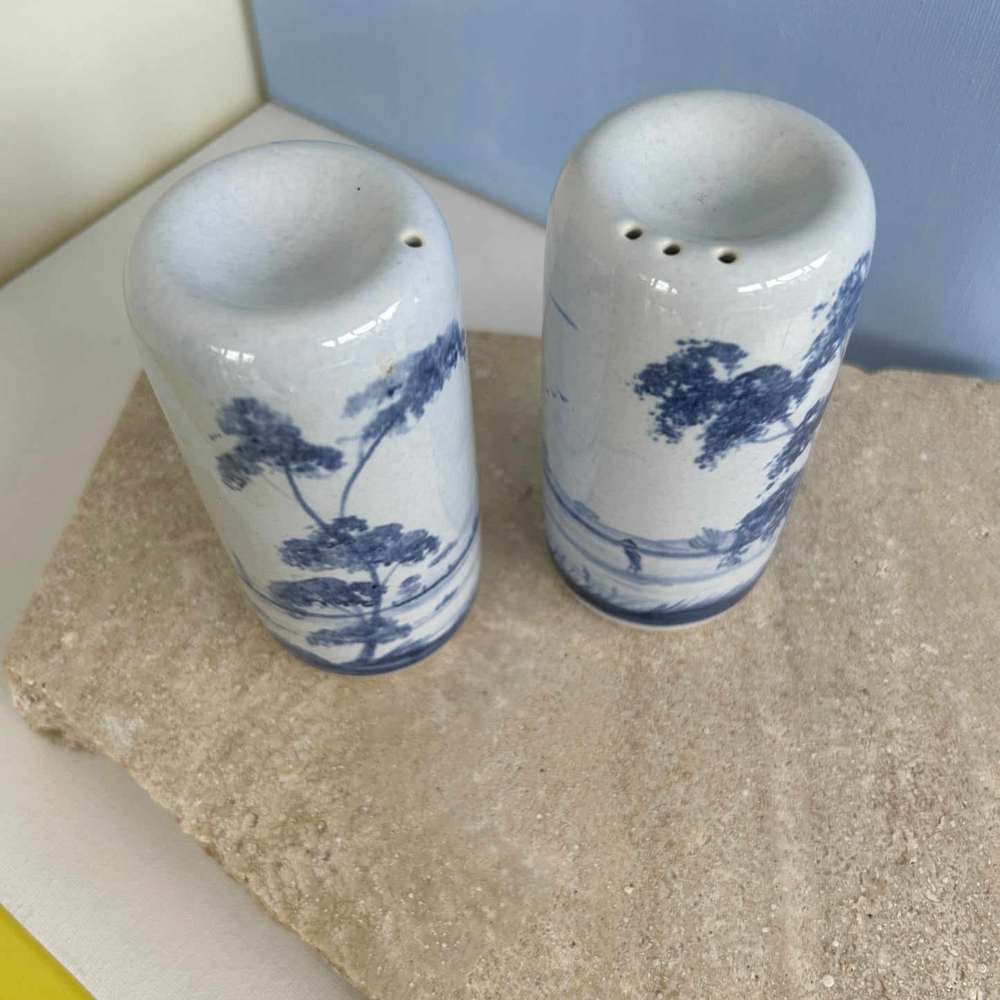 Somerset Delft - salt & pepper set