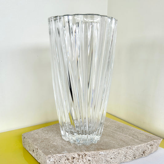 Ctrisal d'Arques, French lead crystal vase